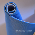 antislip مخصص شعار PVC اليوغا حصيرة ل yogamatic